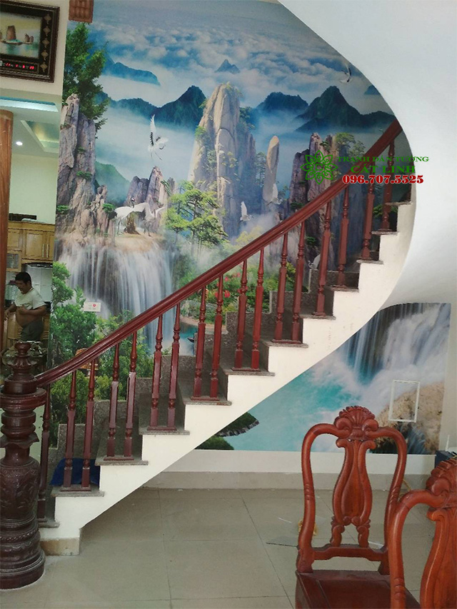 Hoàn thiện cầu thang tại Hưng Yên