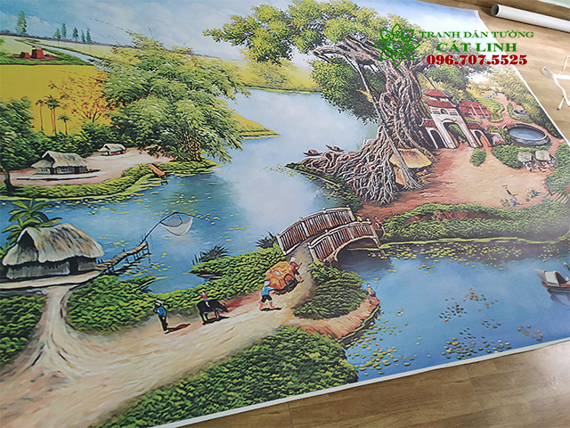 Tranh tại Tứ Minh TP Hải Dương