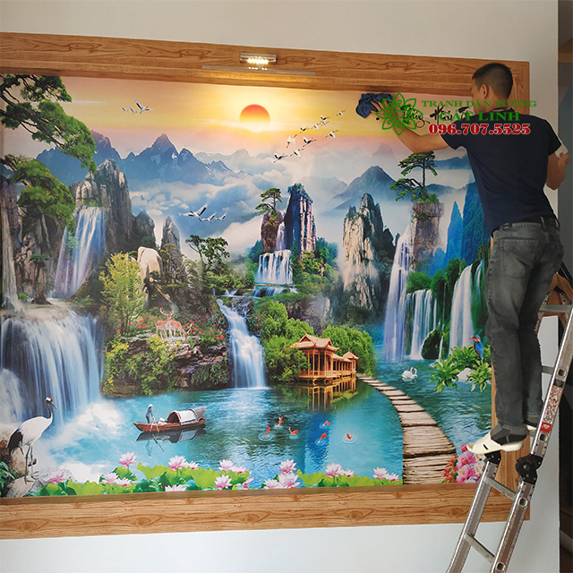 Tranh 3D tại Nam Sách 