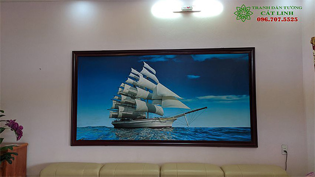 Tranh Thuận Buồm Xuôi Gió Uông Bí