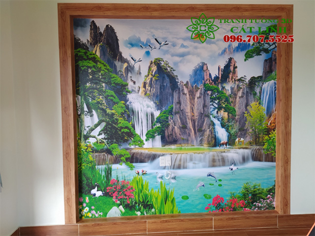 Tranh 3D Thực Tế tại Nam Đông Nam Sach