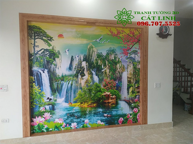 Tranh 3D Thực Tế tại Nam Đông Nam Sach
