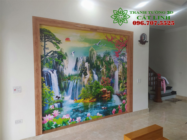 Tranh 3D Thực Tế tại Nam Đông Nam Sach