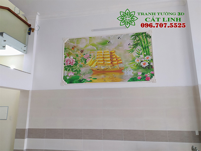 Hoàn Thiện Tranh Phòng Khách