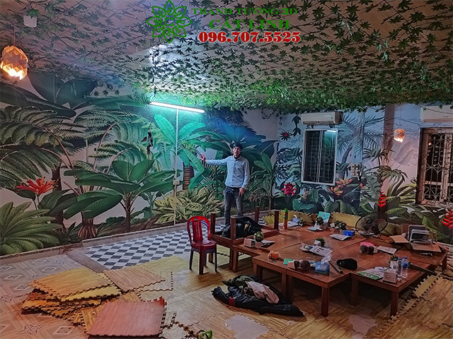 Công Trình Quán Trà Sữa Phỗng Mojito