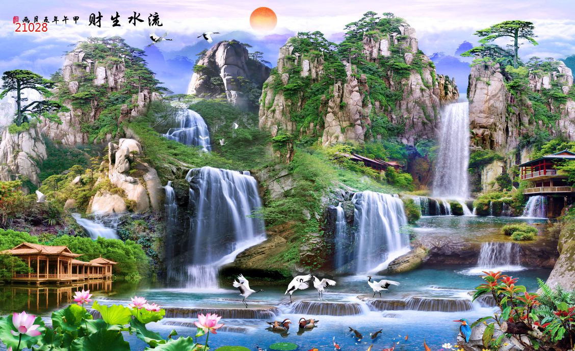 Tranh Sơn Thủy - 21028