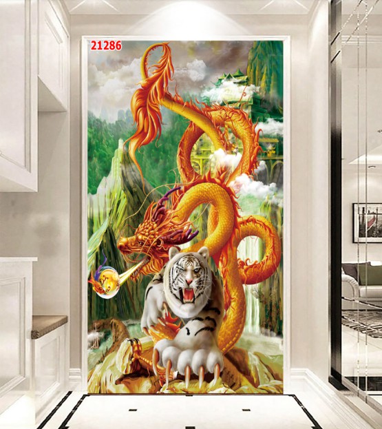 Tranh Hổ Dũng Mảnh - 21286