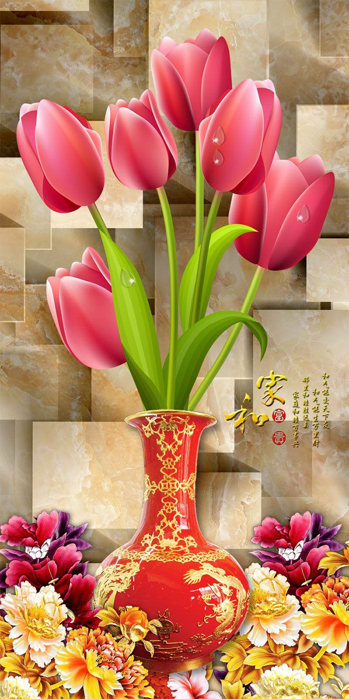 Tranh Bình Hoa - 2989